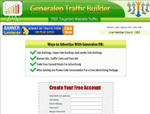 Tablet Screenshot of generalendb.com